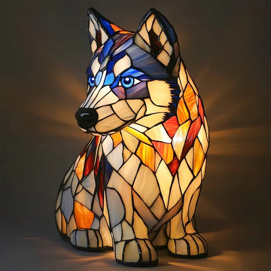Luxe™ | Elegant Husky Lamp